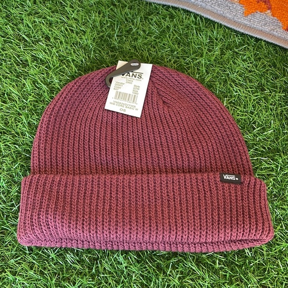Vans WM Core Basic Dark Beanie Skateboarding Hat Pink Women VN0A34GVYWN - Picture 10 of 16